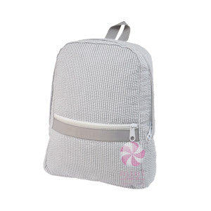 Small Backpack Seersucker