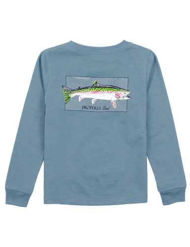 Rainbow Trout Long Sleeve Tee