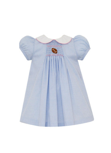 Football Blue Gingham Float Dress