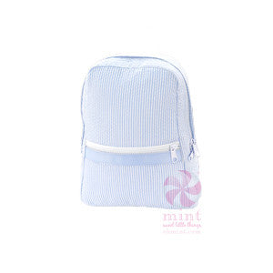 Small Backpack Seersucker