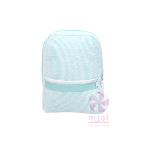 Small Backpack Seersucker