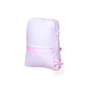 Small Backpack Seersucker