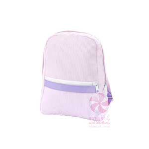 Small Backpack Seersucker