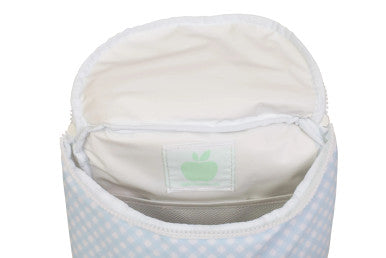 Blue Gingham Bottle Bag - Image 3